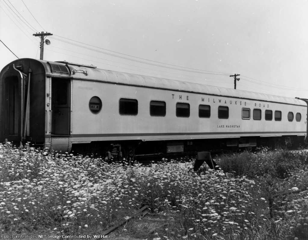 Milwaukee Road 10-6 Sleeper 9 "Lake Nashotah"